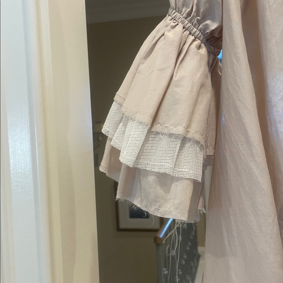 Amano by Lorena Laing natural silk Dress(bw) - Picture 4 of 11